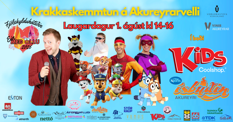 Krakkaskemmtun 2026