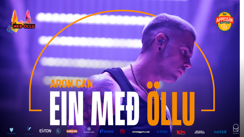 ARON CAN Á EINNI MEÐ ÖLLU