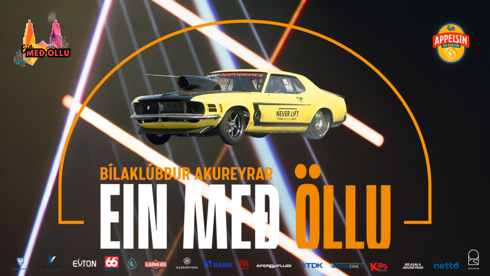Bílaklúbbur Akureyrar heldur 5 og 6. umferð Íslandsmóts í áttungsmílu