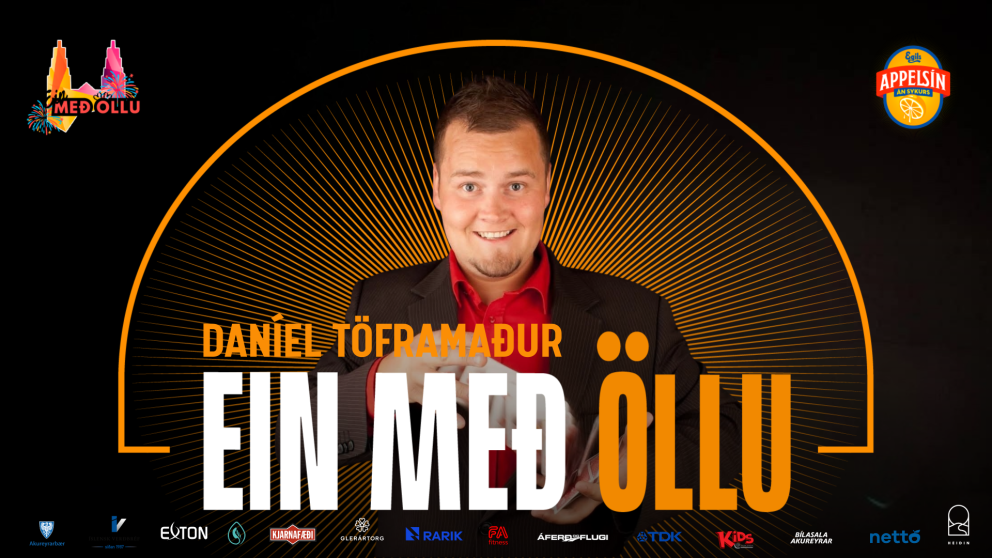 DANÍEL TÖFRAMAÐUR Á EINNI MEÐ ÖLLU