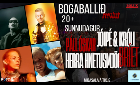 Bogaballið sunnudaginn 2. ágúst