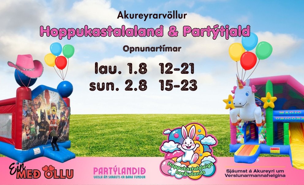 Hoppukastalaland á Einni með Öllu