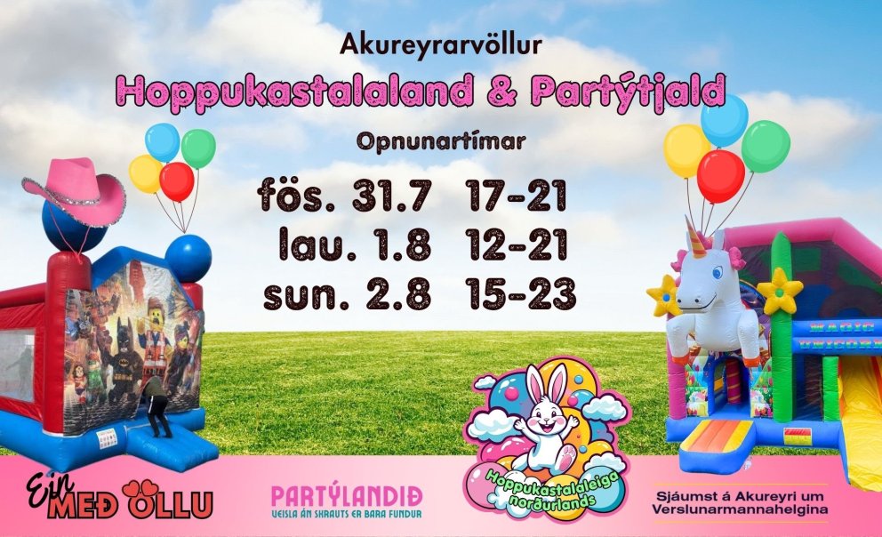Hoppukastalaland á Einni með Öllu