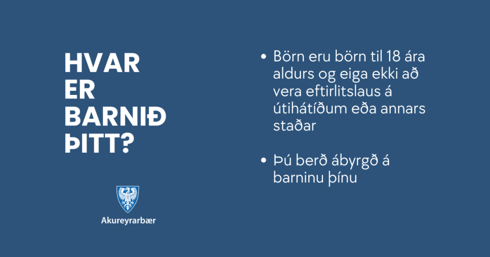 Ein með öllu er hátíð allrar fjölskyldunnar