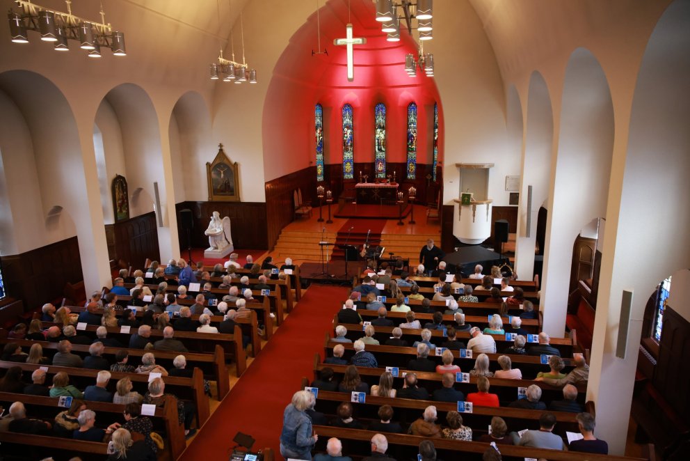 Geggjuð stemning á föstudeginum!