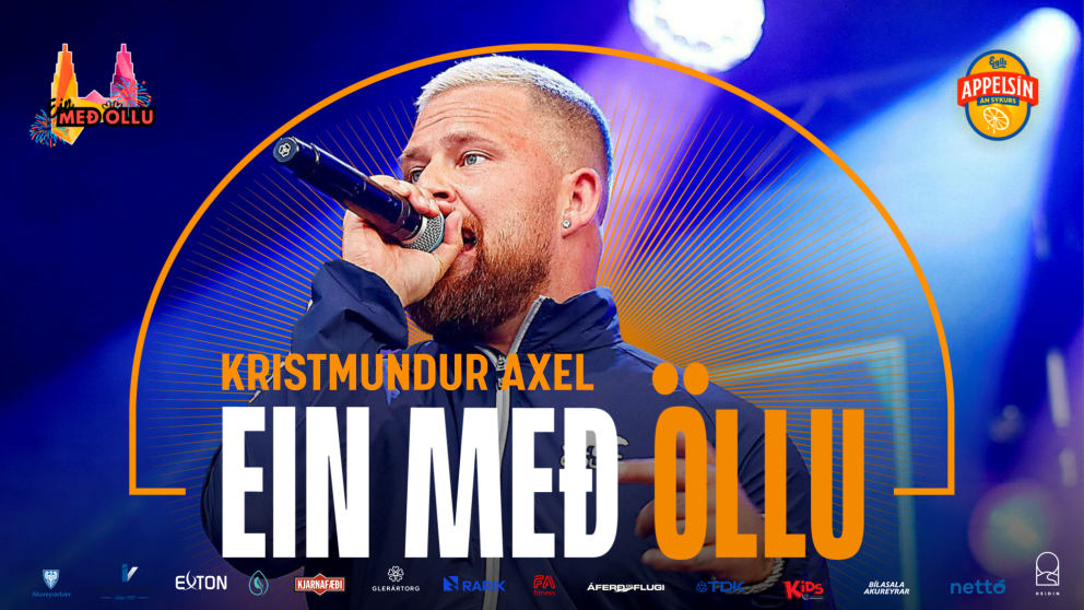 KRISTMUNDUR AXEL Á EINNI MEÐ ÖLLU
