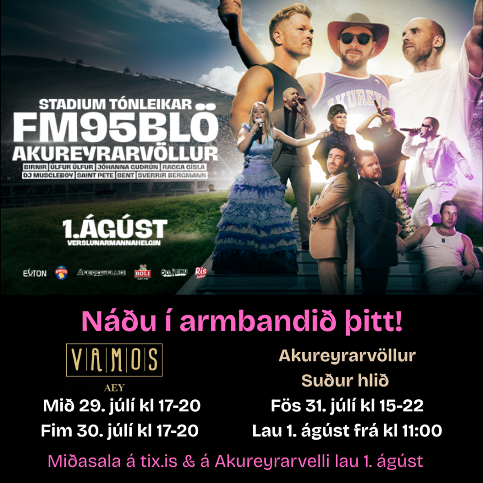 Miði í hús? Náðu í armbandið þitt